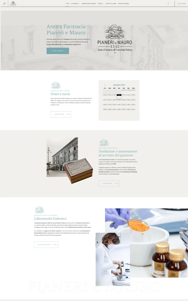 Homepage farmacia