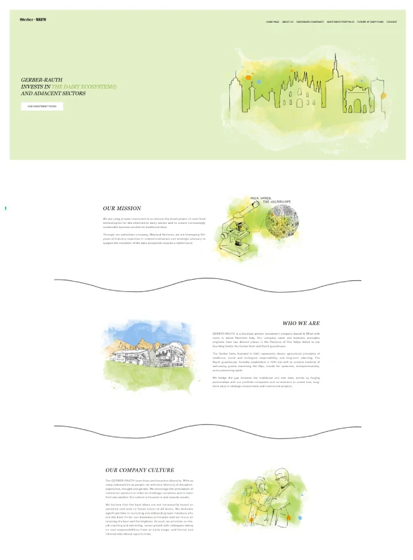 Homepage Gerber Rauth