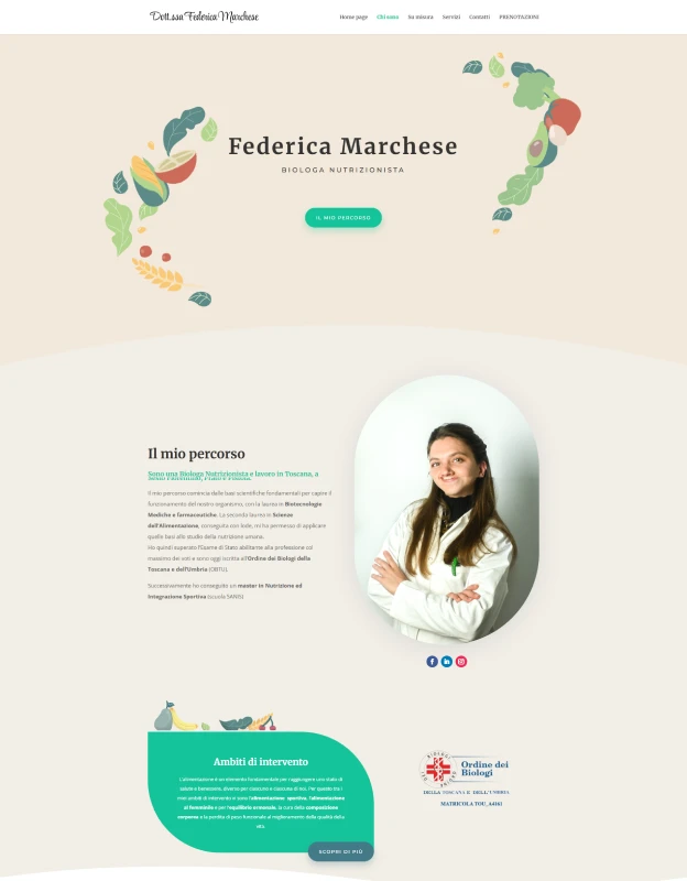 Sezione contatti