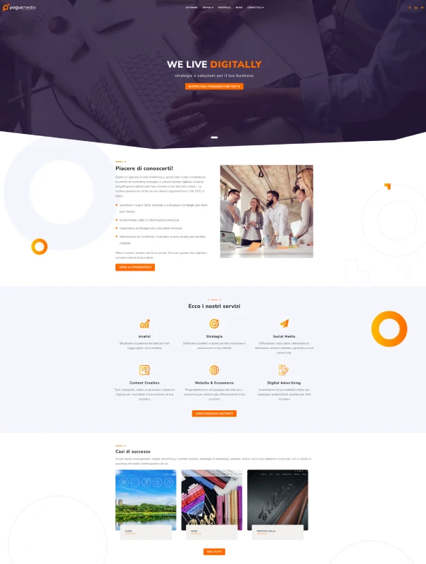 Homepage Pagus Media